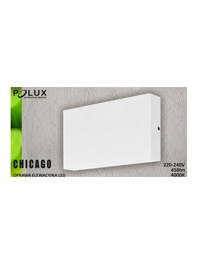 Kinkiet ogrodowy lampa CHICAGO LED 5,5W biały 315717 - LEDco.pl