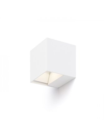 CARRE ścienna biała  230V LED 2x3W IP54  3000K