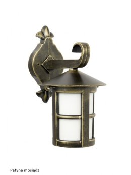 Kinkiet zewnętrzny retro  CORDOBA lampa elewacyjna czarna K 3012/1/T