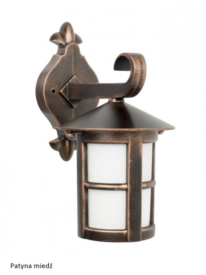 Kinkiet zewnętrzny retro  CORDOBA lampa elewacyjna czarna K 3012/1/T