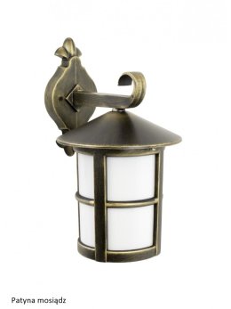 Kinkiet zewnętrzny retro CORDOBA 2 lampa elewacyjna czarna K 3012/1/TD