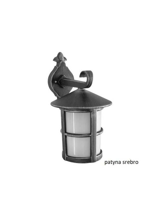 Kinkiet zewnętrzny retro CORDOBA 2 lampa elewacyjna czarna K 3012/1/TD