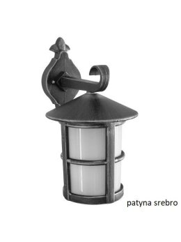 Kinkiet zewnętrzny retro CORDOBA 2 lampa elewacyjna czarna K 3012/1/TD