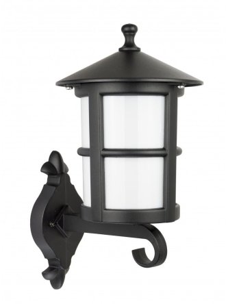 Kinkiet zewnętrzny retro CORDOBA lampa elewacyjna czarna K 3012/1/TD g