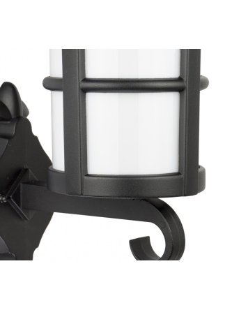 Kinkiet zewnętrzny retro CORDOBA lampa elewacyjna czarna K 3012/1/TD g 2