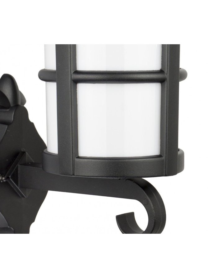 Kinkiet zewnętrzny retro CORDOBA lampa elewacyjna czarna K 3012/1/TD g