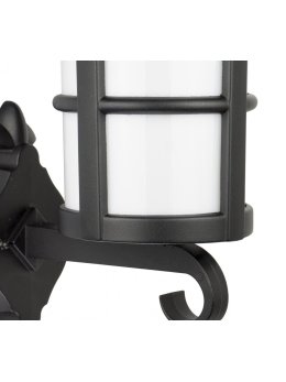 Kinkiet zewnętrzny retro CORDOBA lampa elewacyjna czarna K 3012/1/TD g