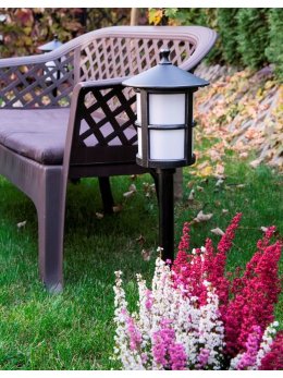 Lampa ogrodowa słupek CORDOBA II 41cm oświetlenie tarasu LEDco.pl