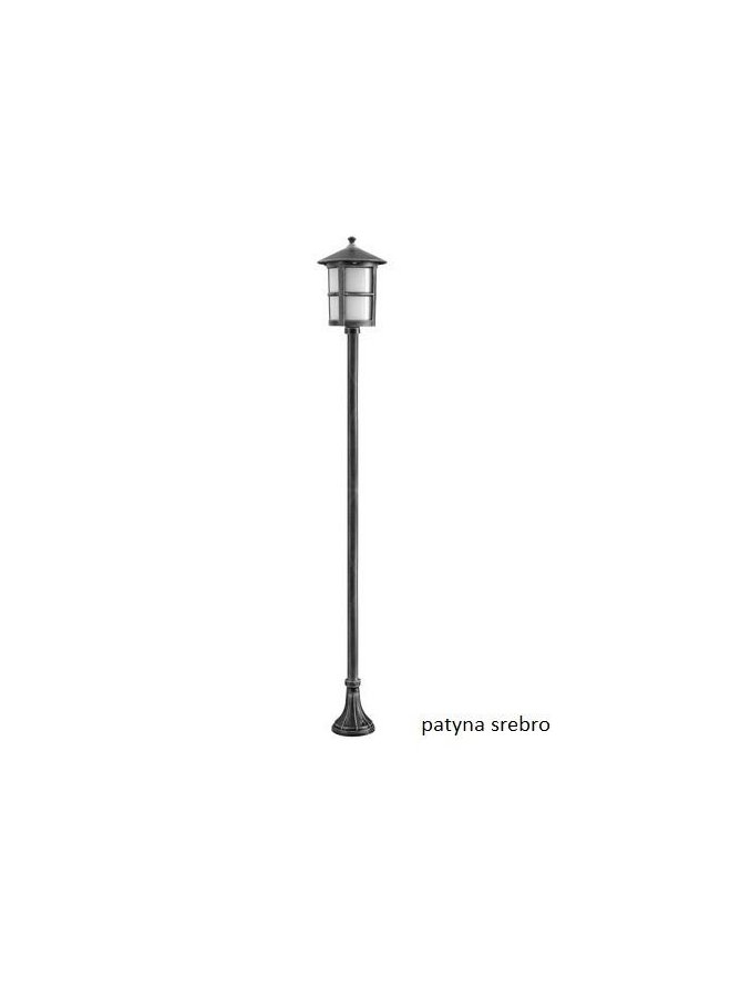 Lampa ogrodowa słupek wysoki CORDOBA II 151cm latarnia ogrodowa
