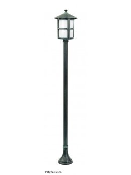 Lampa ogrodowa słupek wysoki CORDOBA II 151cm latarnia ogrodowa