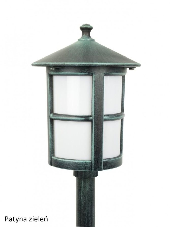 Lampa ogrodowa słupek wysoki CORDOBA II 151cm latarnia ogrodowa