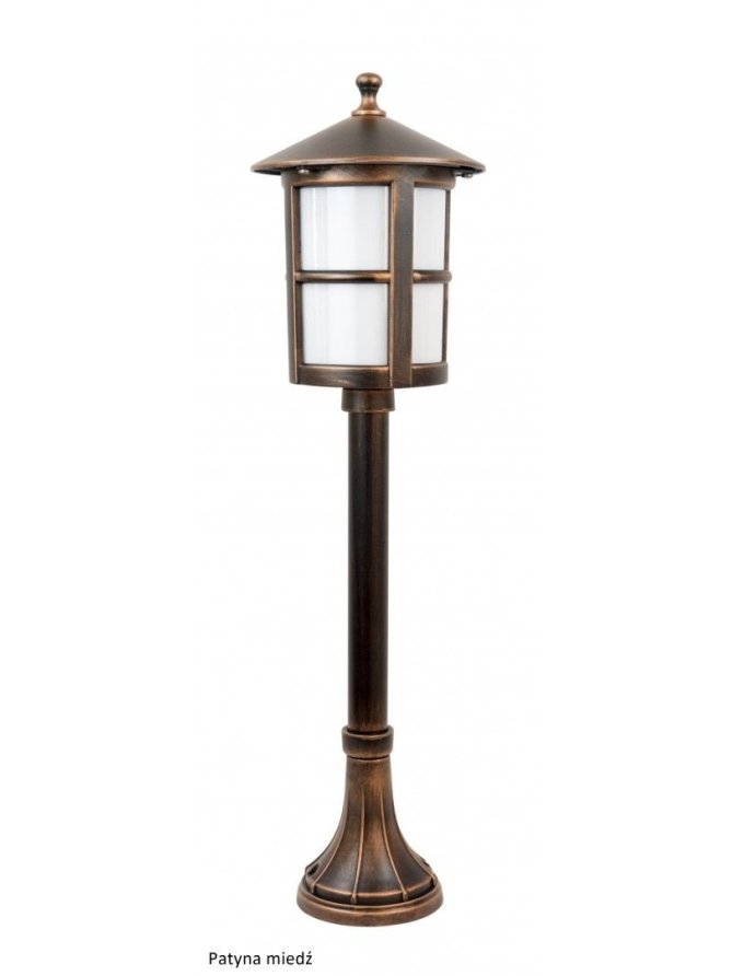 Lampa ogrodowa słupek wysoki CORDOBA II 71cm latarnia ogrodowa