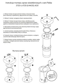 Lampa najazdowa Pabla 4725 B SU-MA - sklep LEDco.pl