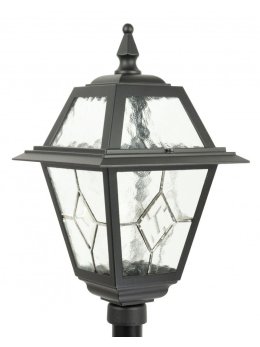 Lampa ogrodowa w angielskim stylu słupek oświetleniowy WITRAŻ 160cm
