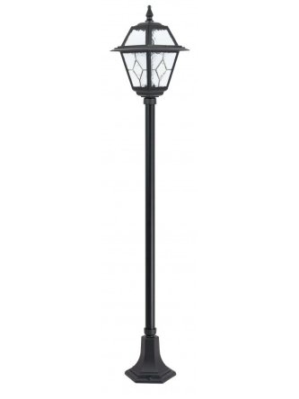Lampa ogrodowa w angielskim stylu słupek oświetleniowy WITRAŻ 160cm