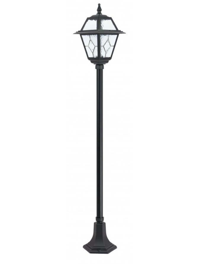 Lampa ogrodowa w angielskim stylu słupek oświetleniowy WITRAŻ 160cm