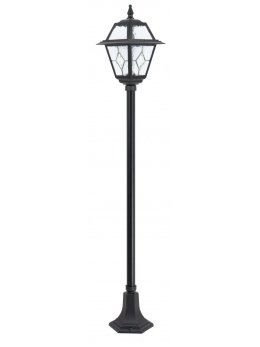 Lampa ogrodowa w angielskim stylu słupek oświetleniowy WITRAŻ 160cm