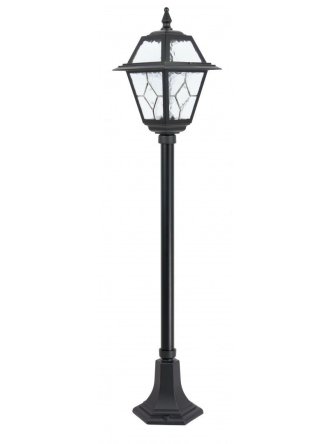 Lampa ogrodowa w angielskim stylu słupek oświetleniowy WITRAŻ 110cm