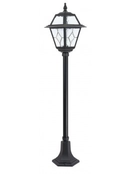 Lampa ogrodowa w angielskim stylu słupek oświetleniowy WITRAŻ 110cm