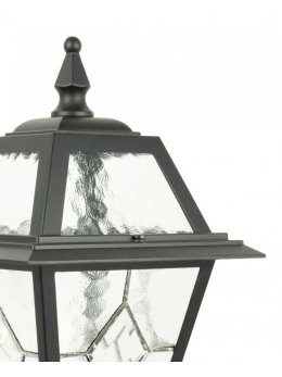 Lampa ogrodowa w angielskim stylu słupek oświetleniowy WITRAŻ 80cm
