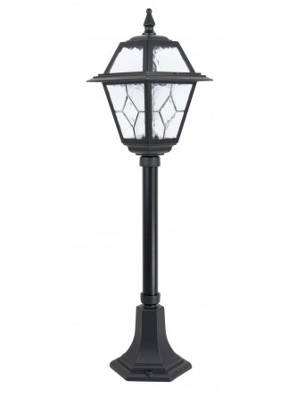 Lampa ogrodowa w angielskim stylu słupek oświetleniowy WITRAŻ 80cm