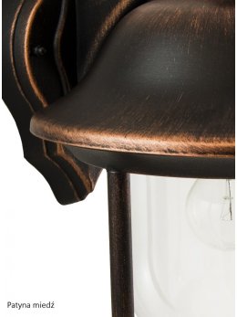 Kinkiet zewnętrzny retro Prince K 3012/1/O SU-MA - sklep LEDco.pl