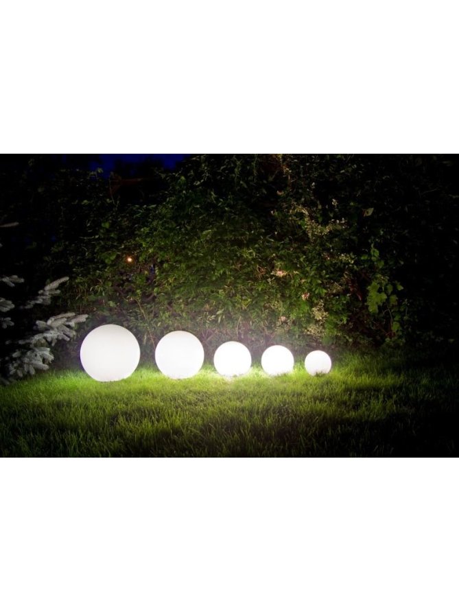 Lampa ogrodowa kula 25cm ALEKULE G 250 Z nowoczesne oświetlenie ogrodu