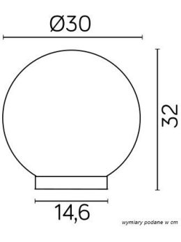 Zestaw kul świecących ALEKULE 20cm + 25cm + 30cm - sklep LEDco.pl