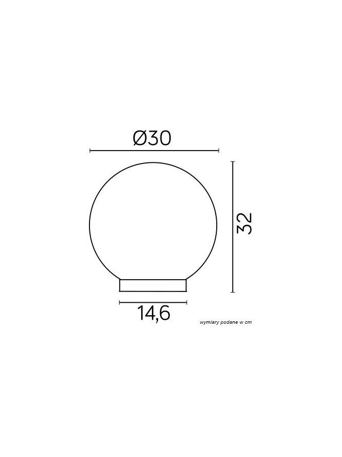 Zestaw kul świecących ALEKULE 20cm+25cm+30cm+40cm+50cm - sklep LEDco.pl