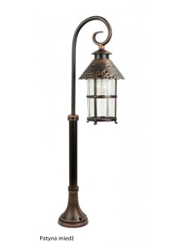 Lampa ogrodowa słupek TOLEDO 86cm lampa zewnętrzna stojąca klasyczna