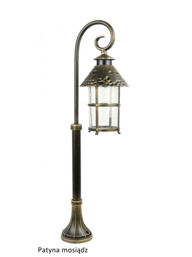 Lampa ogrodowa słupek TOLEDO 86cm lampa zewnętrzna stojąca klasyczna