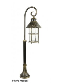 Lampa ogrodowa słupek TOLEDO 86cm lampa zewnętrzna stojąca klasyczna