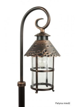 Lampa ogrodowa słupek TOLEDO 86cm lampa zewnętrzna stojąca klasyczna
