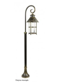 Lampa ogrodowa słupek TOLEDO 116cm lampa zewnętrzna stojąca klasyczna