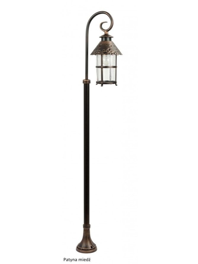 Lampa ogrodowa stojąca wysoka TOLEDO 166cm latarnia ogrodowa klasyczna