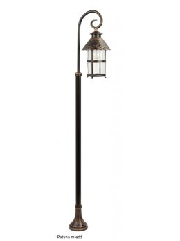 Lampa ogrodowa stojąca wysoka TOLEDO 166cm latarnia ogrodowa klasyczna
