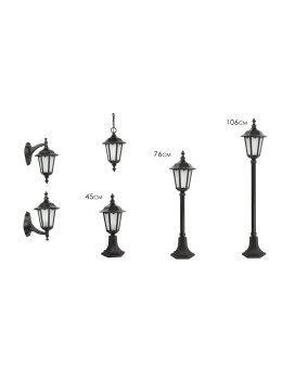 Słupek oświetleniowy 76cm lampa tarasowa stojąca - sklep LEDco.pl