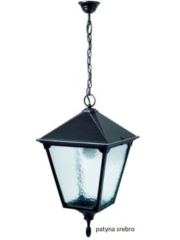 Lampa zewnętrzna wisząca Retro Kwadratowe lampa sufitowa na taras