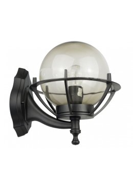Kinkiet zewnętrzny Kula z koszykiem 200 lampa elewacyjna kula retro