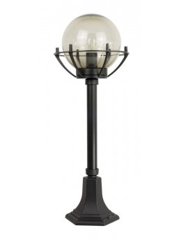 Lampy ogrodowe Kule z koszykiem 72cm klasyczny słupek ogrodowy