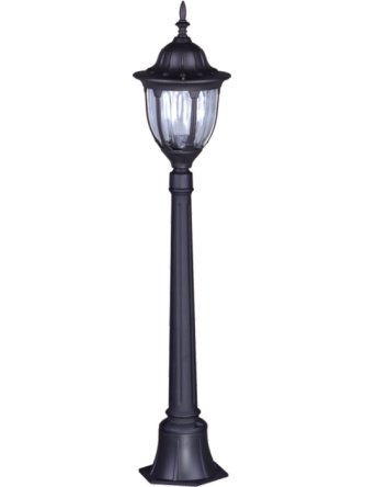 Niska zewnętrzna lampa stojąca K-6007A/L czarna z serii VASCO