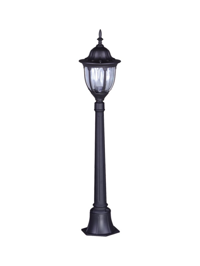 Niska zewnętrzna lampa stojąca K-6007A/L czarna z serii VASCO