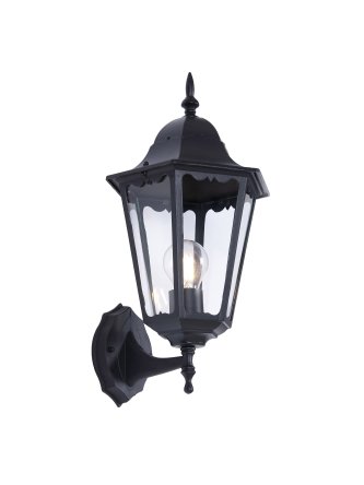 Kinkiet zewnętrzny K-5006A UP czarna z serii LOZANA