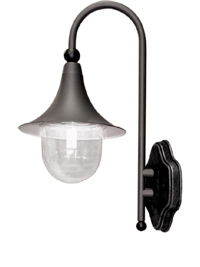 Kinkiet zewnętrzny K-8130 czarna z serii BOSTON