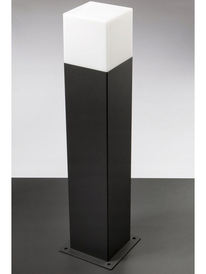 Lampa ogrodowa stojąca kwadratowa NEW YORK 44cm E27 304629 - LEDco.pl
