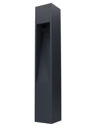 Lampa ogrodowa kwadratowa nowoczesna Modern 60cm IP44 Radex - LEDco.pl