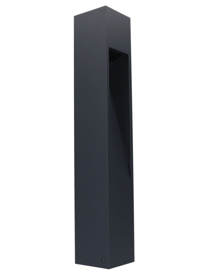 Lampa ogrodowa kwadratowa nowoczesna Modern 60cm IP44 Radex - LEDco.pl