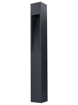 Lampa ogrodowa kwadratowa nowoczesna Modern 80cm IP44 Radex - LEDco.pl