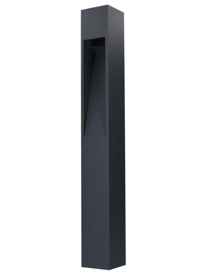 Lampa ogrodowa kwadratowa nowoczesna Modern 80cm IP44 Radex - LEDco.pl