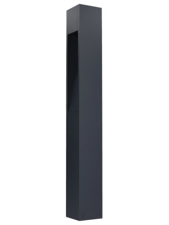 Lampa ogrodowa kwadratowa nowoczesna Modern 80cm IP44 Radex - LEDco.pl 2